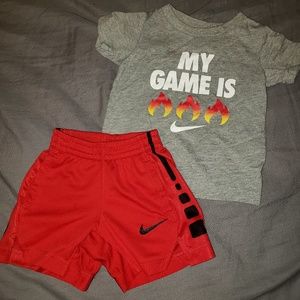 Nike short set outfit